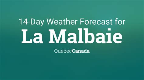 weather la malbaie quebec